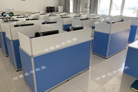 北京一零一中学升降屏风电脑桌